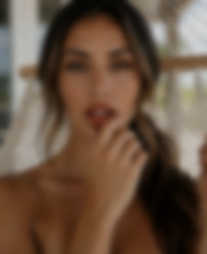 Callie, a private photo, blurred until unlocked
