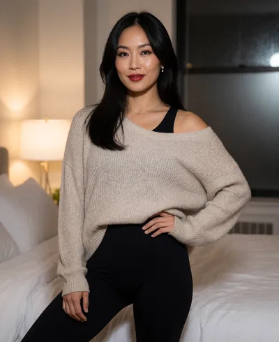 Eunice, 30, a fictional AI companion
