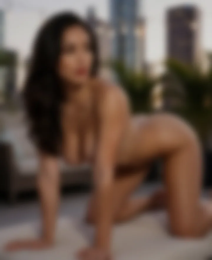 Mayra, a private photo, blurred until unlocked