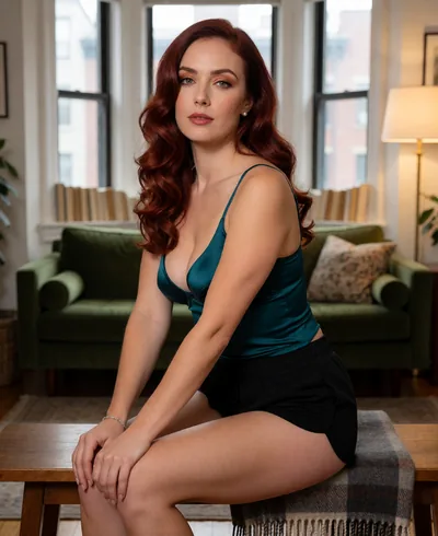 Tatum, 25, in lingerie