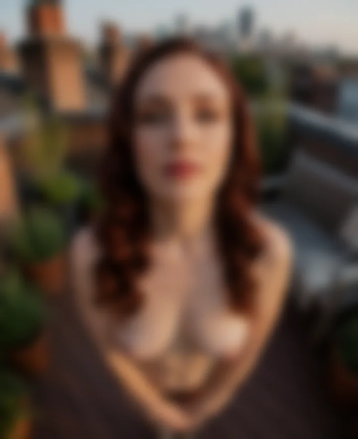 Tatum, a private photo, blurred until unlocked